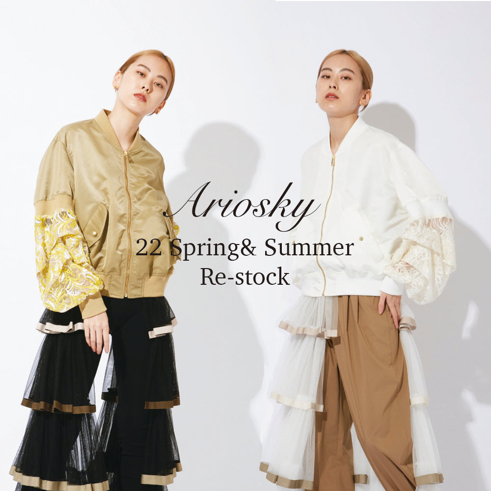 Ariosky 2022 Spring&Summer collection Re-stock