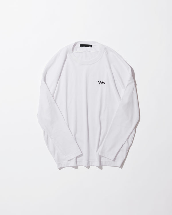 WM EMBROIDERY ROUND LONG SLEEVE T-SHIRT